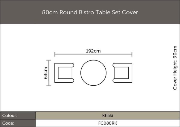 bramblecrest garden furniture covers FC080RK