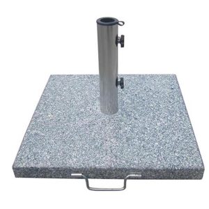 bramblecrest granite parasol base 25kg with 2 wheels and handle GBGY7
