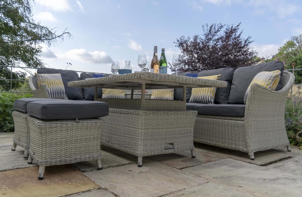 bramblecrest monterey close up modular storage sofa with corner coffee table and rectangle ceramic adjustable table 2 stools X19WMOMSS1CJR 8