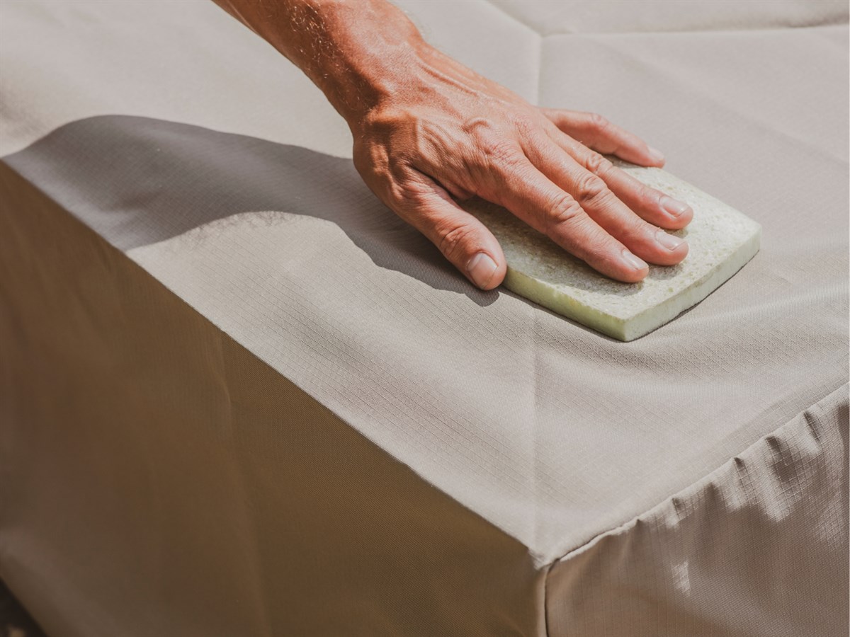 Bramblecrest Aluminium Large Cushion Box Cover - Khaki - Image 3