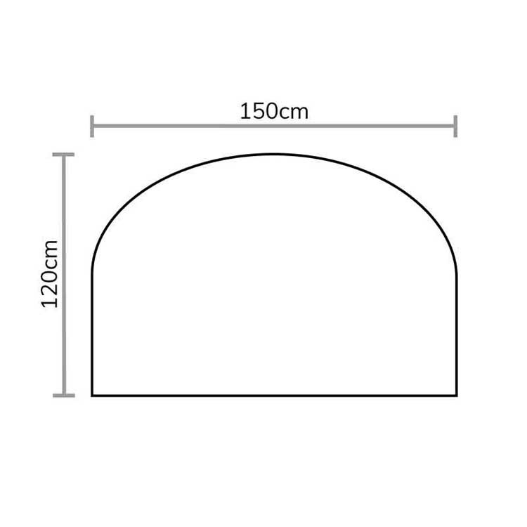 bramblecrest chedworth double cocoon including season proof eco cushions sandstone RCWHC3C 2