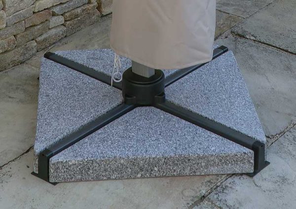 bramblecrest granite base 4 x triangles 25kg each 1 GBGY3 1 1