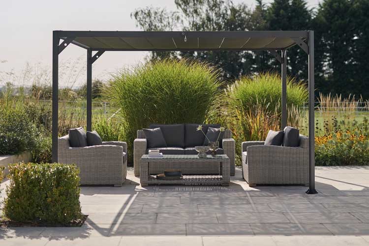 Kettler Palma Luxe 2 Seat Sofa Set, Kettler Outdoor Furniture Covers