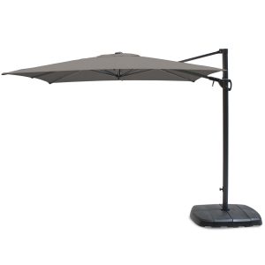 Kettler 2.5 Square Free Arm Parasol Taupe 2021 scaled