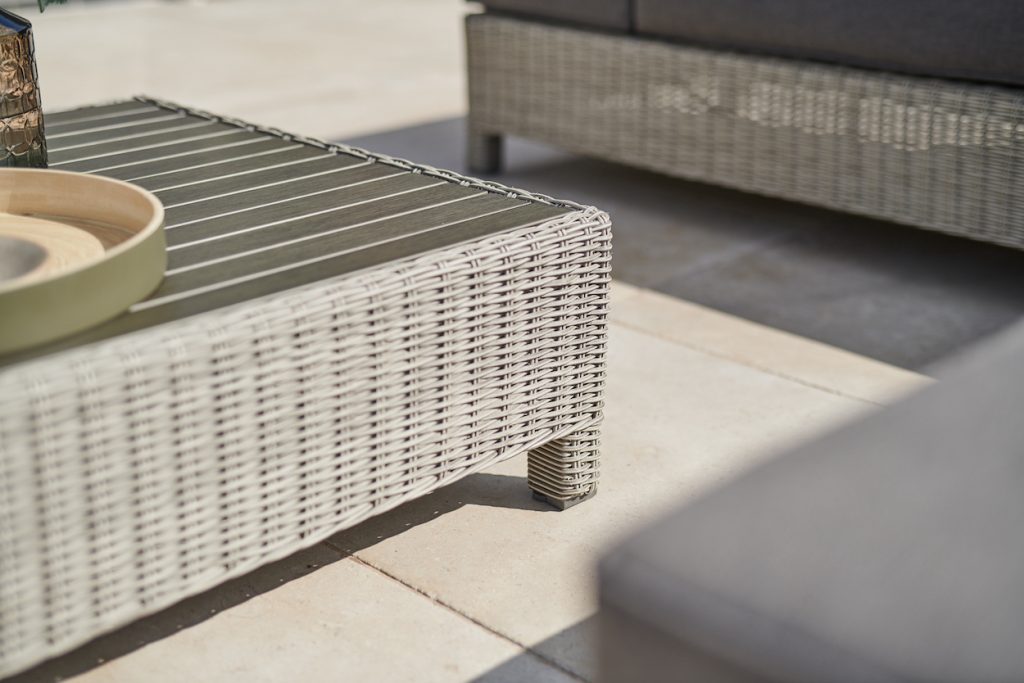 kettler 0193391 5510C Palma Low Lounge WW Lifestyle coffee table detail