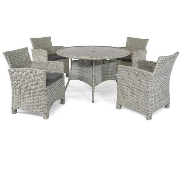 kettler palma 4 seat dining set white wash 0193350 5510 palma dining chair with 0193352 5510 120cm dining table white wash studio 1