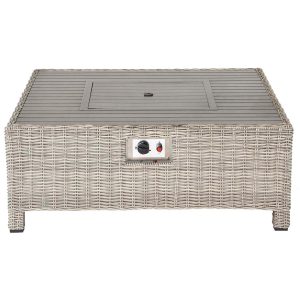 kettler palma low fire pit table white wash lid on 0193393 5510 studio 1