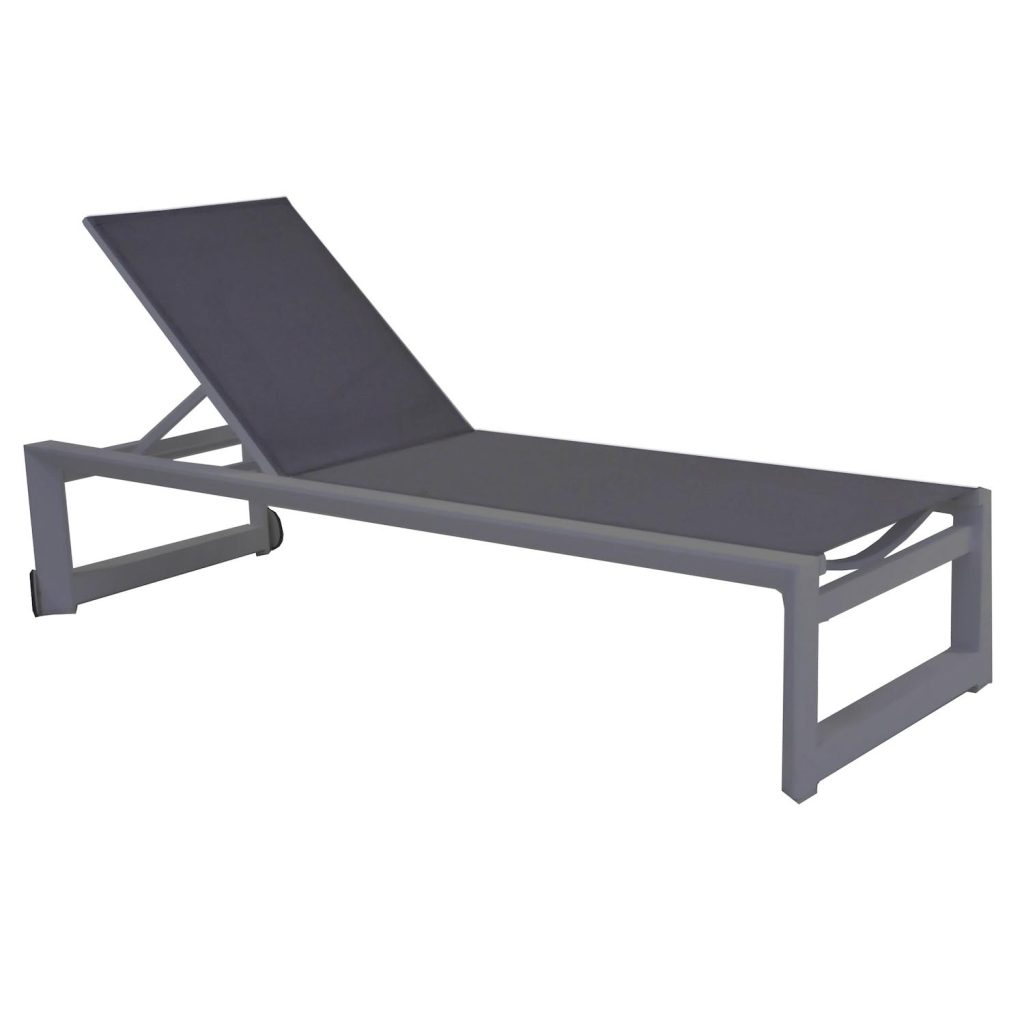 life outdoor living delta high sunlounger lava carbon 14 0098 500 studio