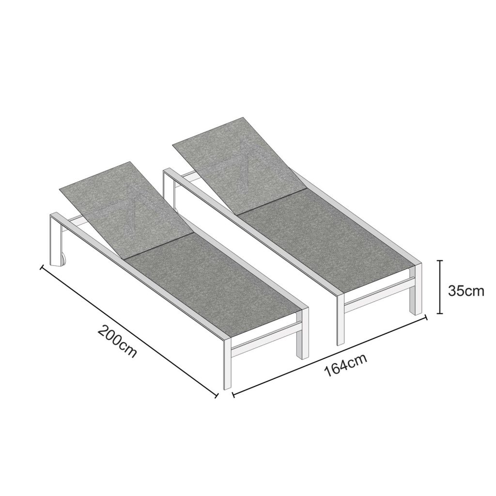 life outdoor living delta sun lounger