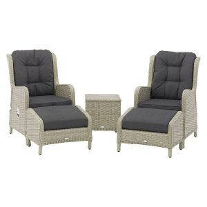 bramblecrest chedworth recliner set with 2 footstools and ceramic top coffee table dove grey X21WCGC2 studio