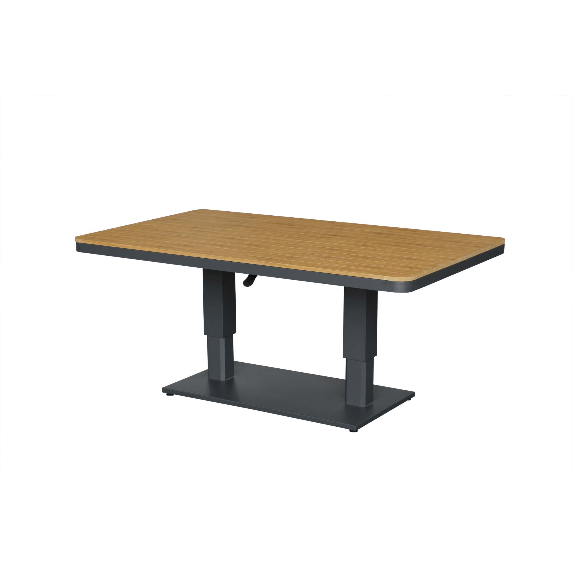 Bramblecrest Brooklyn L-Shape Sofa with Rectangle Tree-Free Piston Table, Chair & Bench - Anthracite - Image 17