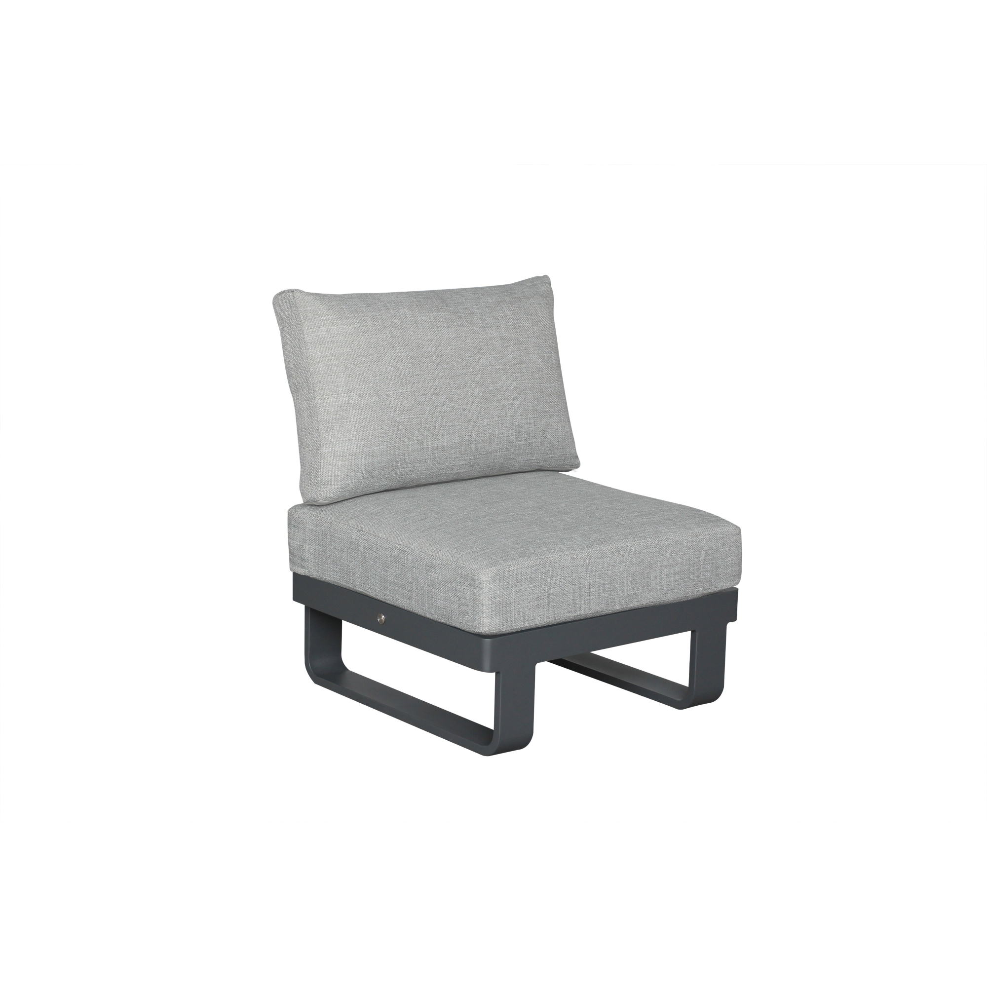 Bramblecrest Brooklyn L-Shape Sofa with Rectangle Tree-Free Piston Table, Chair & Bench - Anthracite - Image 14
